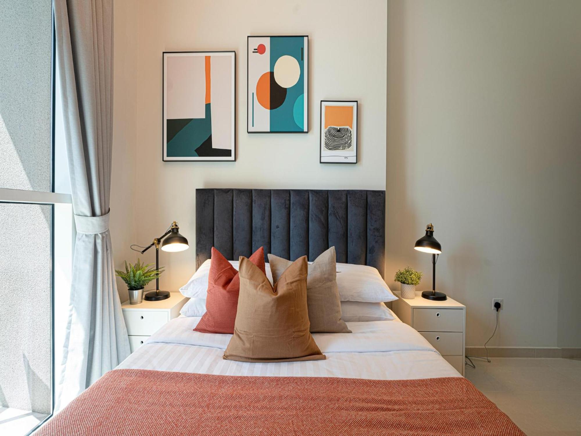 Luxe Apartments Near Dubai Mall Burj Khalifa Pool Gym Parking エクステリア 写真