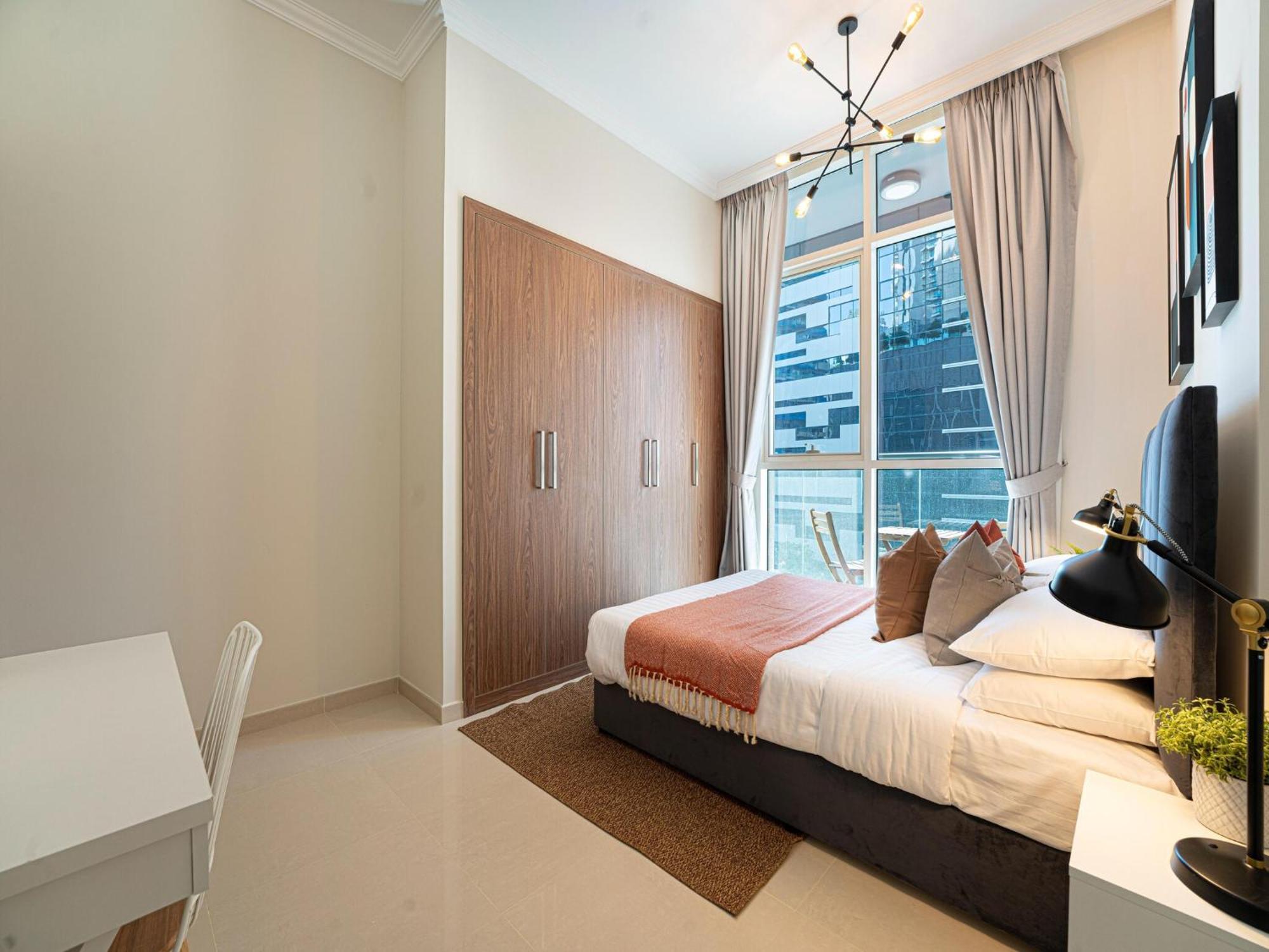 Luxe Apartments Near Dubai Mall Burj Khalifa Pool Gym Parking エクステリア 写真